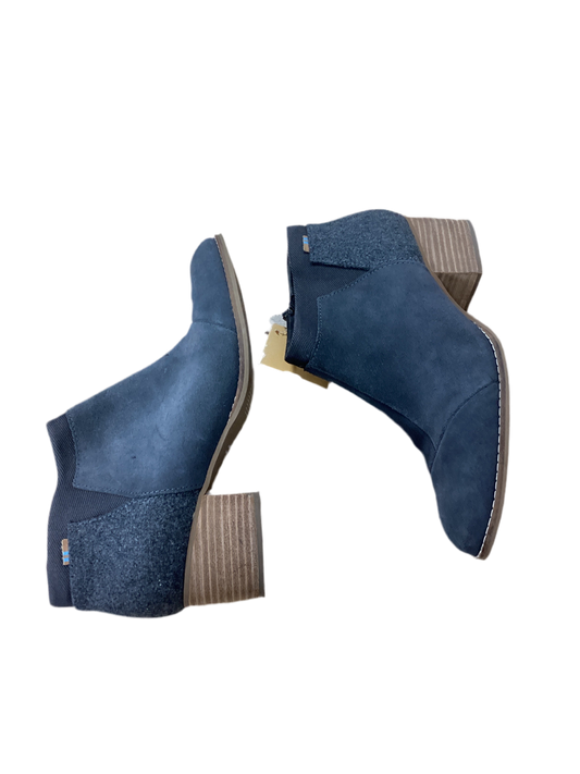 Boots Ankle Heels By Toms In Grey, Size:8