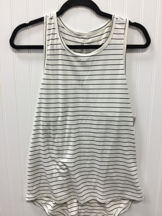 Athletic Tank Top By Old Navy In Black & White, Size:M