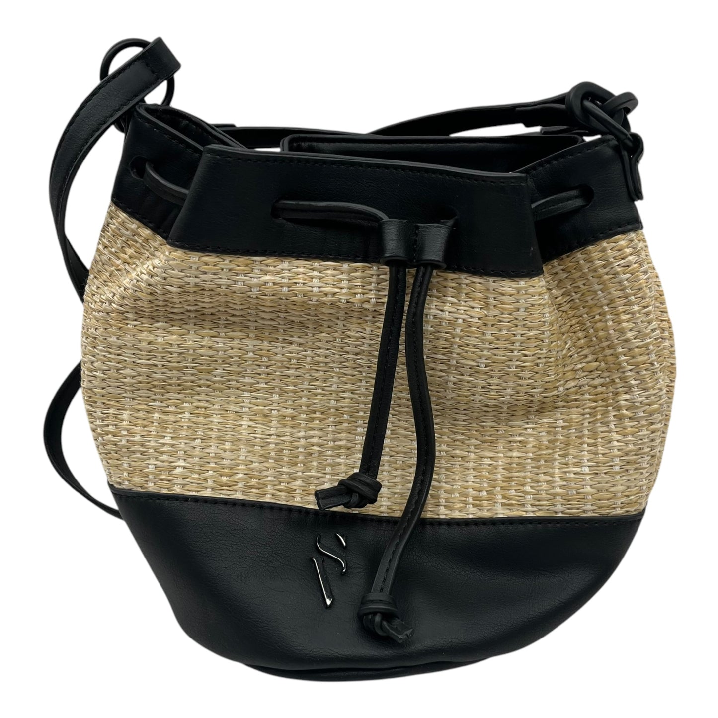 Crossbody By Simply Vera In Black & Tan, Size:Small