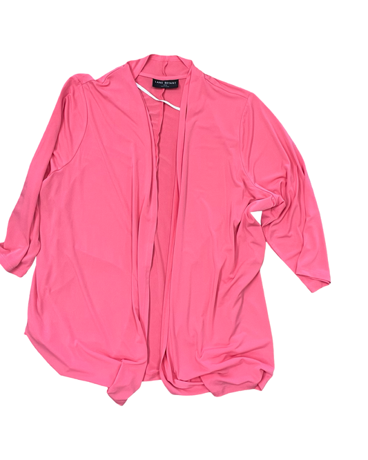 Cardigan By Lane Bryant In Pink, Size:1X