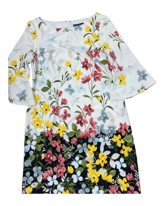 Dress Work By Jessica Howard In White, Size:Xl