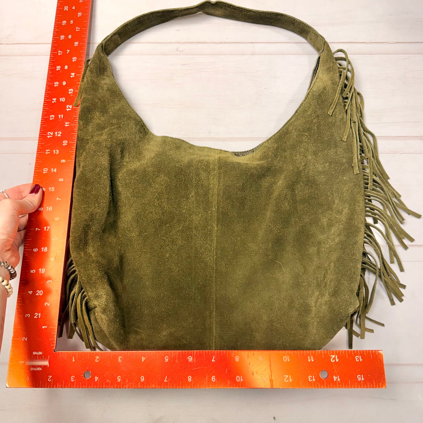 Handbag By Haute Hippie, Size: Medium