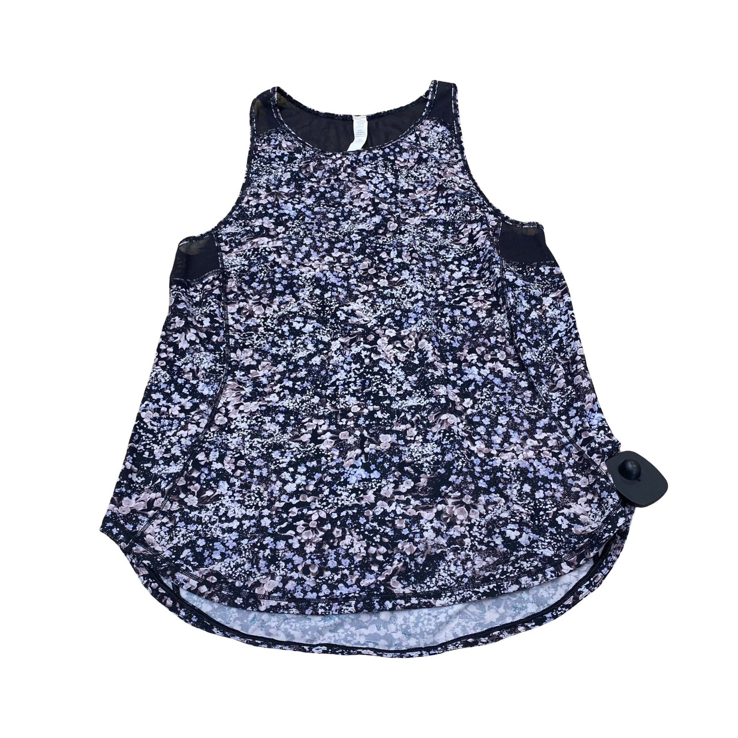 Athletic Tank Top By Lululemon In Floral Print, Size:4