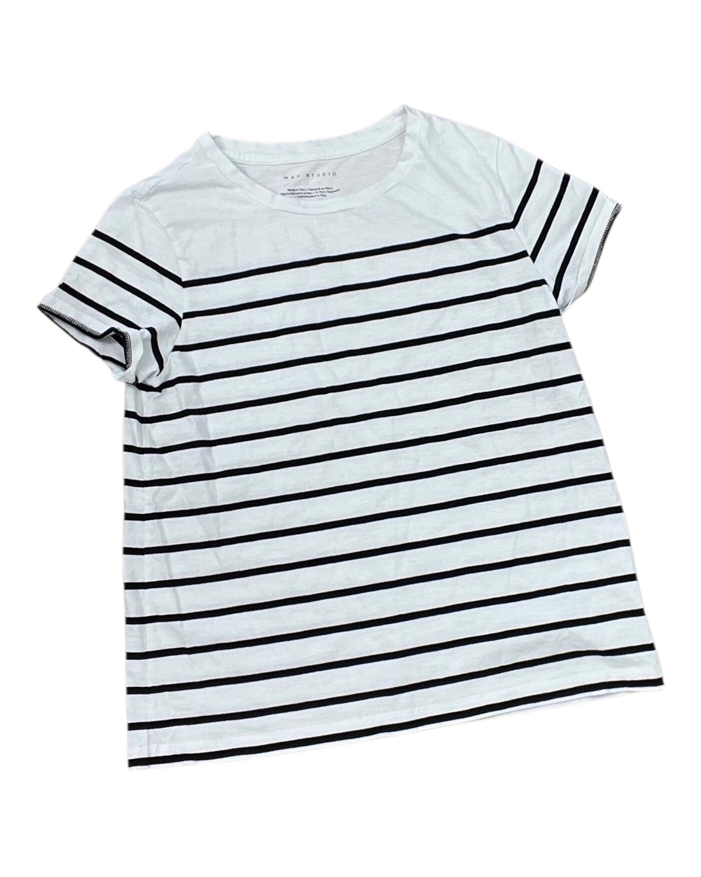 Top Ss By Max Studio In Black & White, Size:S