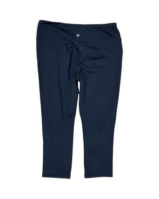 Athletic Capris By Marika In Black, Size:L