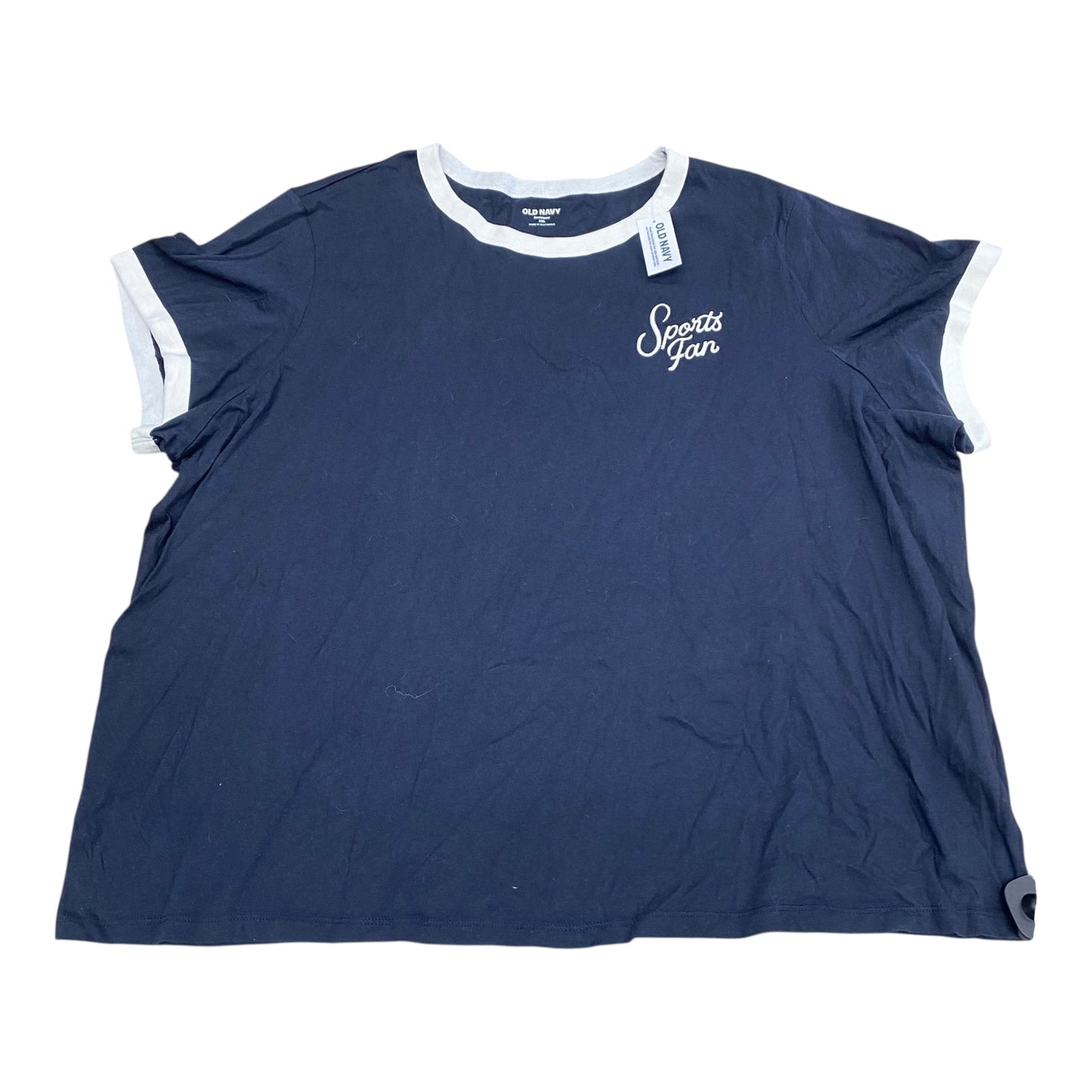 Top Ss By Old Navy In Blue, Size:Xxl