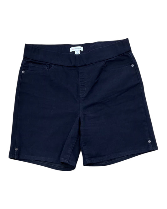 Shorts By Liz Claiborne In Black, Size:14