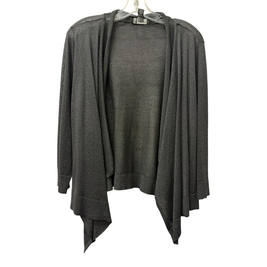 Cardigan By Inc In Black, Size:1X