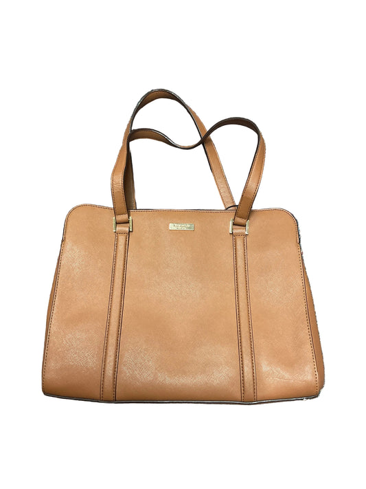 Handbag Designer By Kate Spade In Brown, Size:Large