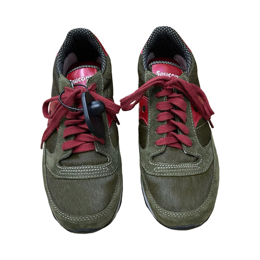 Shoes Sneakers By Saucony In Green & Pink, Size:7