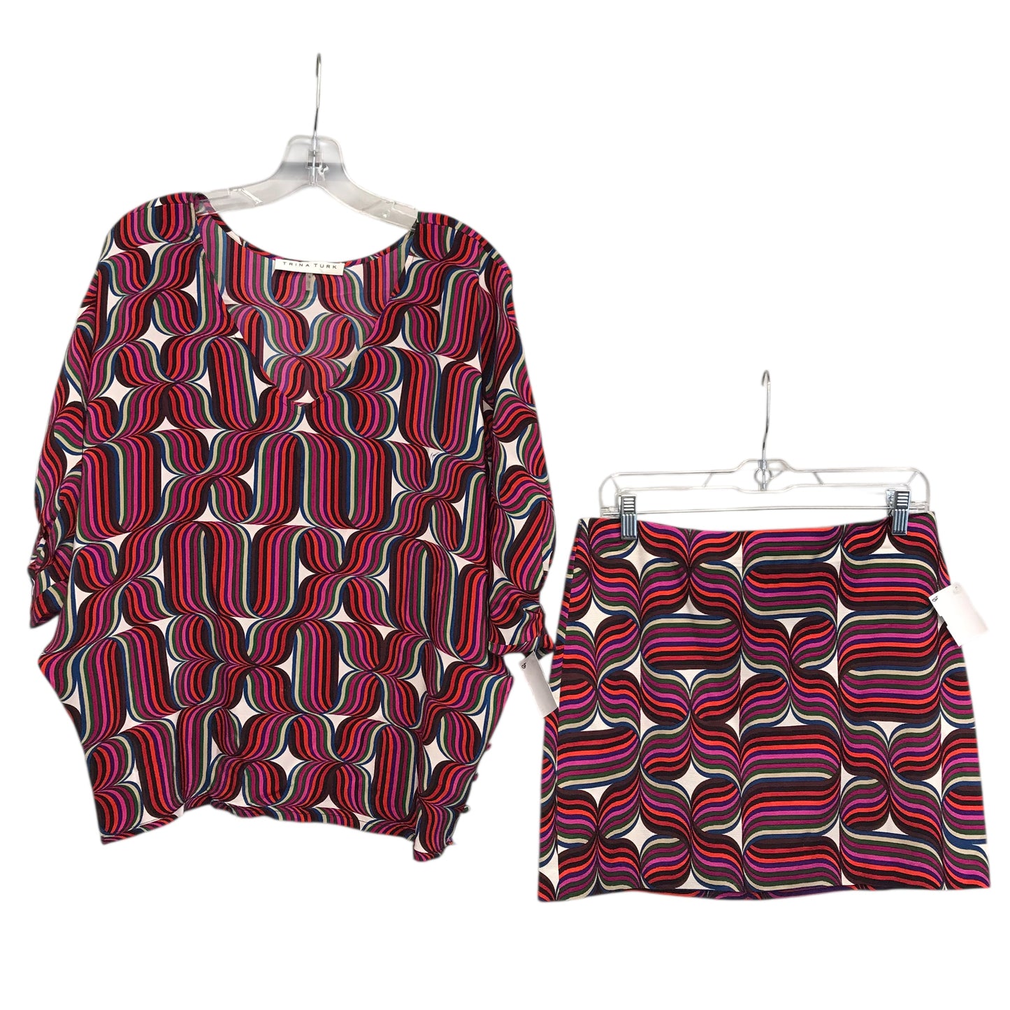 Skirt Set 2Pc By Trina By Trina Turk In Multi, Size:6