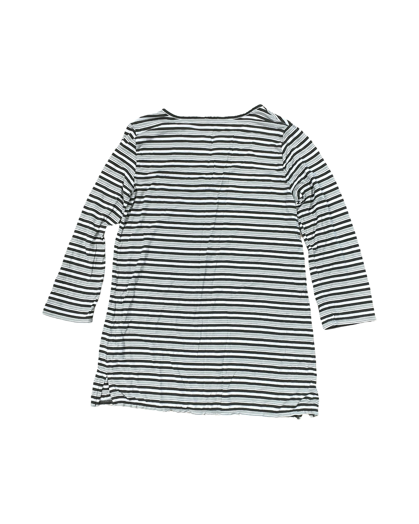 Top Ls By Cuddl Duds In Green & White, Size:Xs