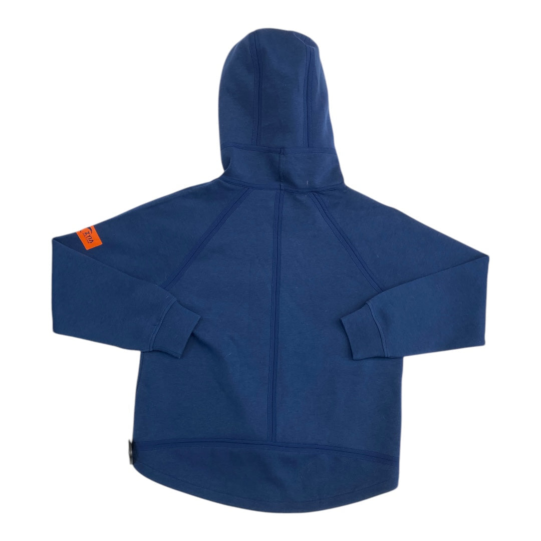 Athletic Sweatshirt Hoodie By Zyia In Blue, Size:Xs