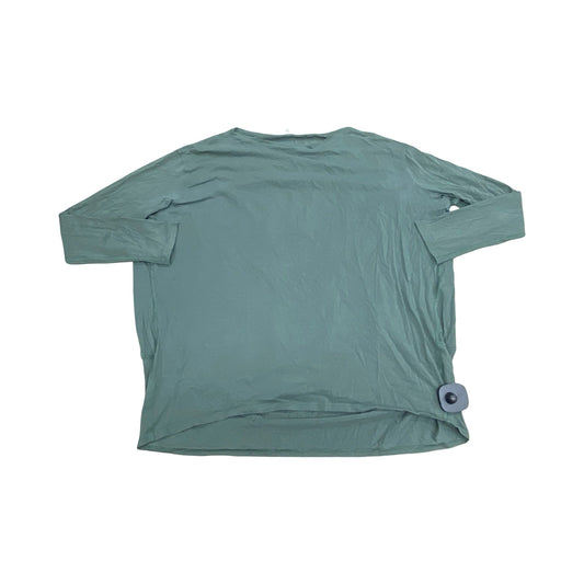 Athletic Top Ls Crewneck By Lululemon In Green, Size:4
