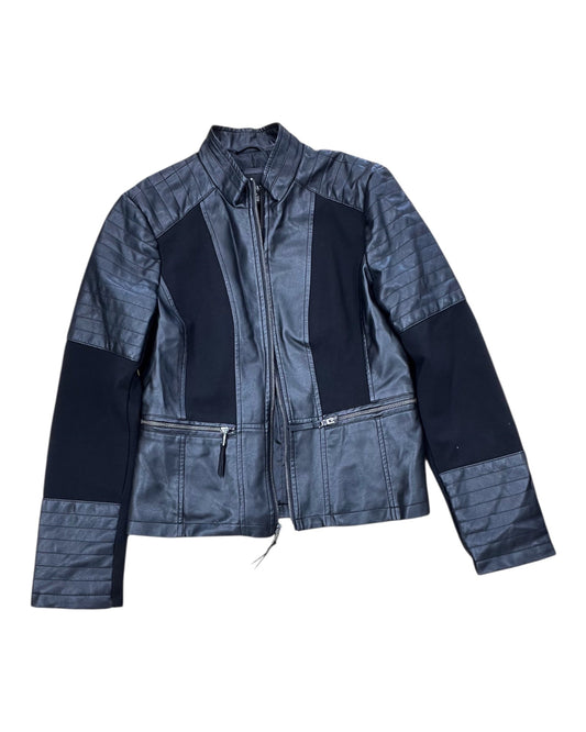 Jacket Moto By Ana In Black, Size:S