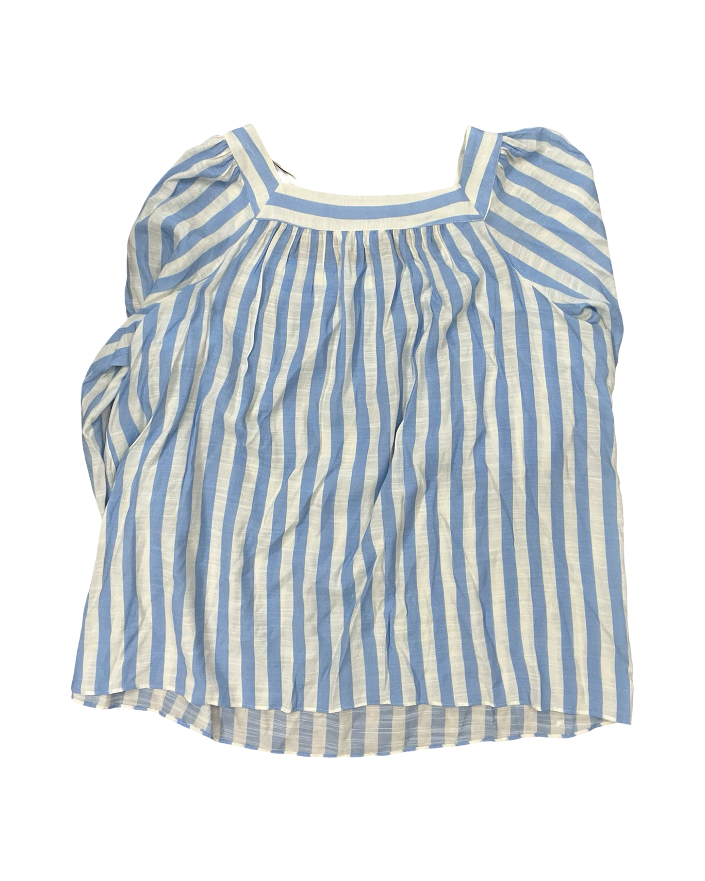 Top Ss By Lc Lauren Conrad In Blue & White, Size:2X