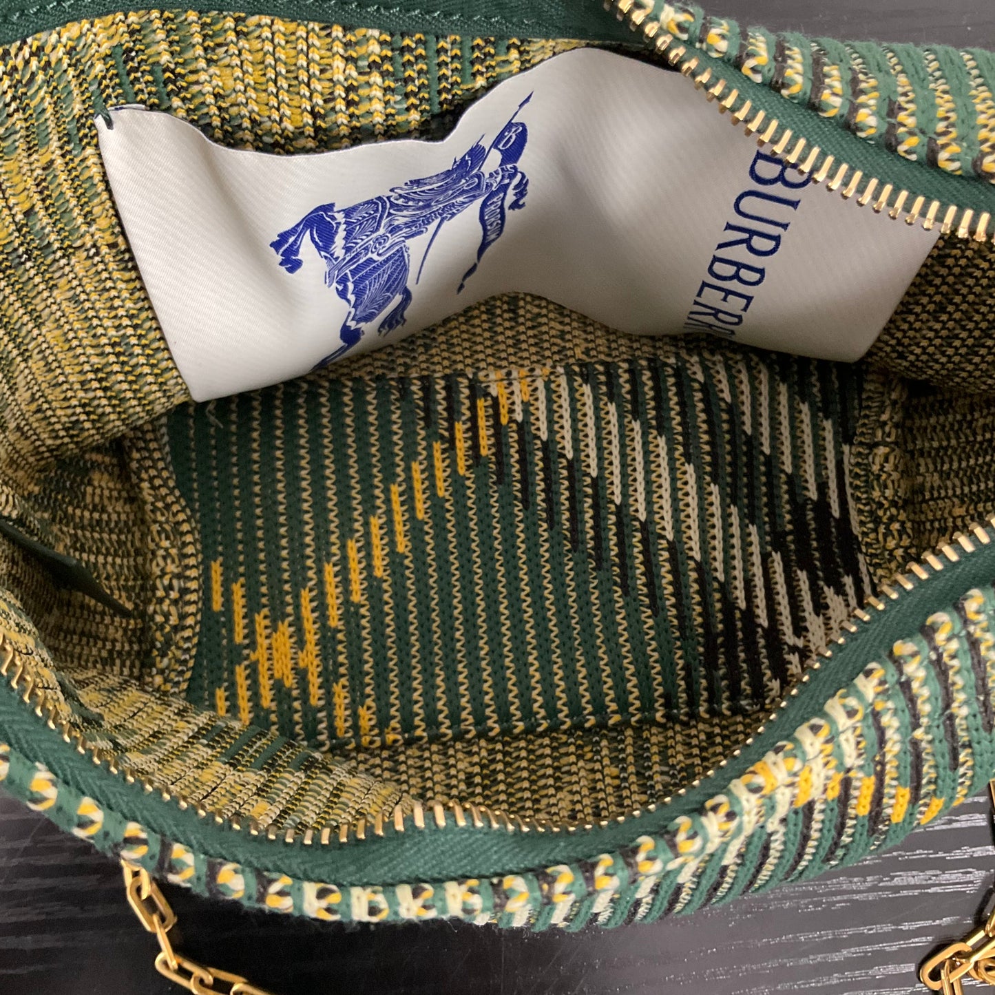 Handbag Luxury Designer By Burberry, Size: Medium