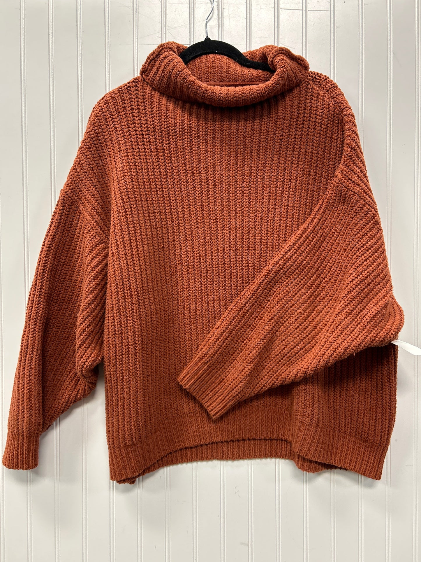 Sweater By Free People In Orange, Size:S