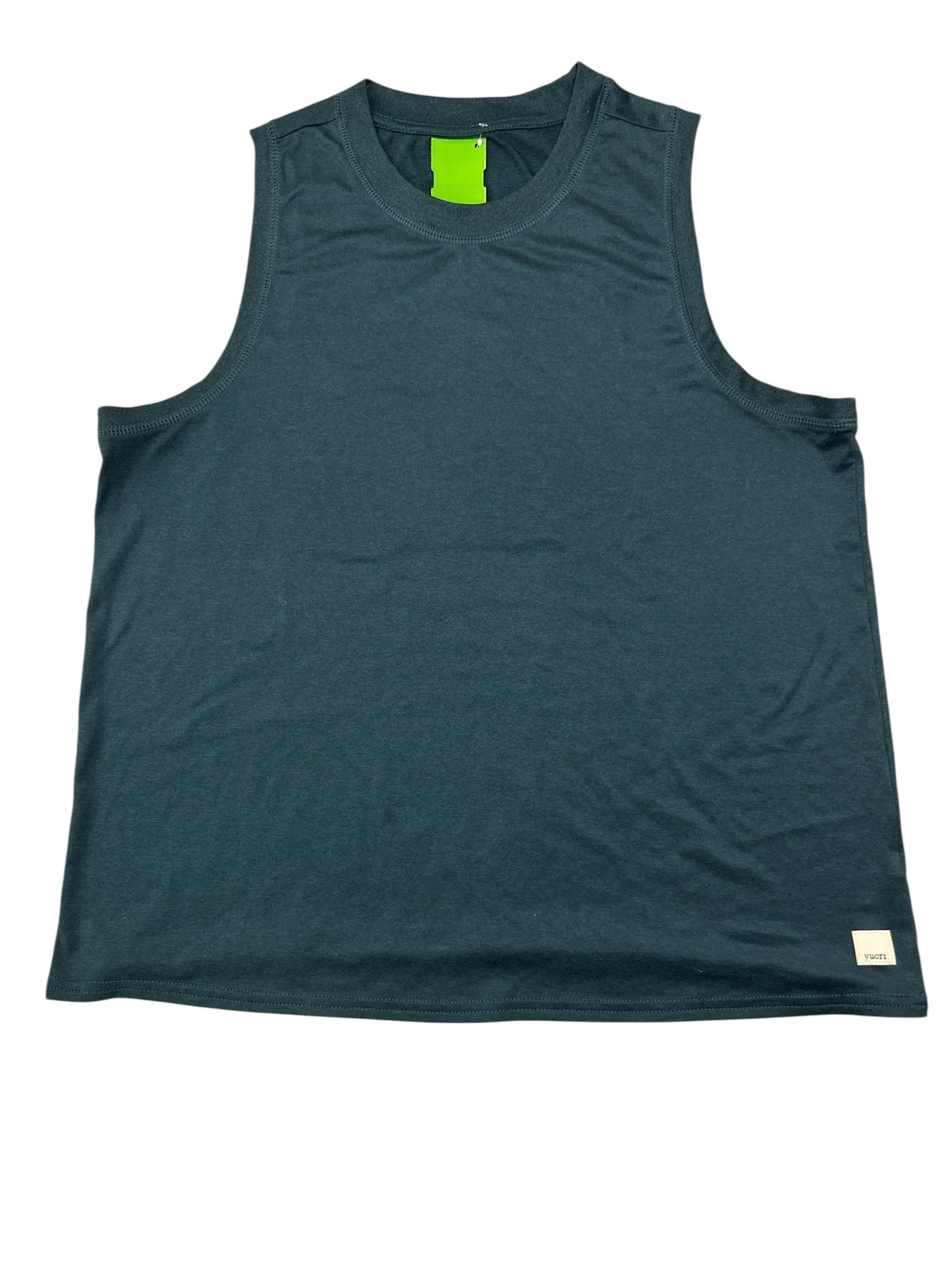 Athletic Tank Top By Vuori In Teal, Size:S