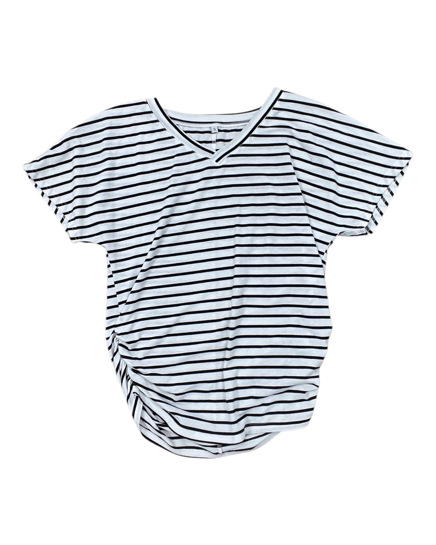 Top Ss By Clothes Mentor In Black & White, Size:S
