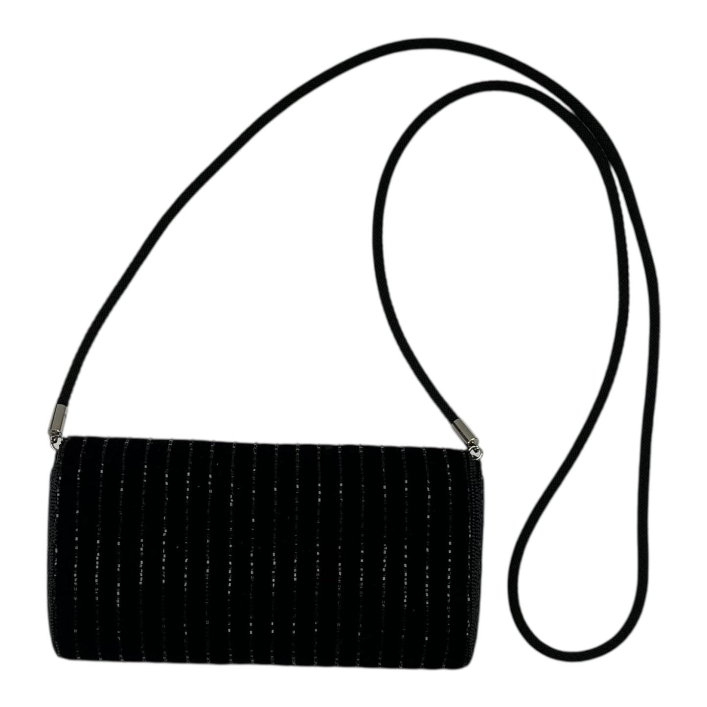 Crossbody Designer By Neiman Marcus In Black, Size:Small