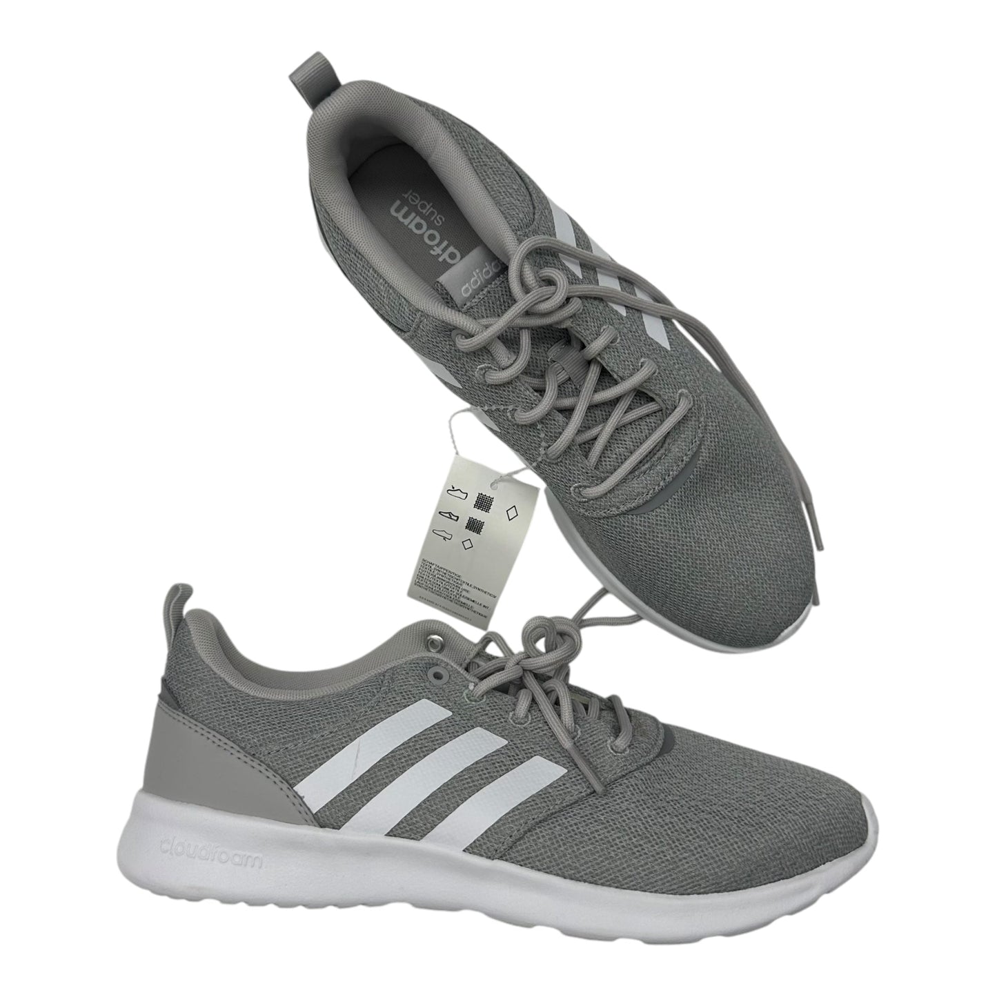 Shoes Athletic By Adidas In Grey, Size:9.5