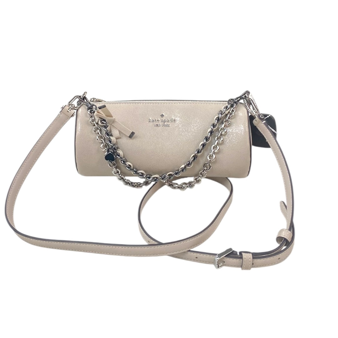 Handbag Designer By Kate Spade In Silver, Size:Small