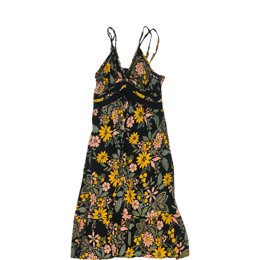 Dress Casual Midi By Angie In Floral Print, Size:S