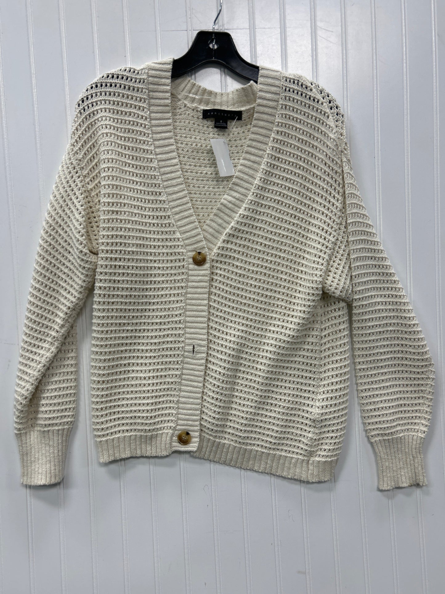 Sweater Cardigan By Sanctuary In Cream, Size:S