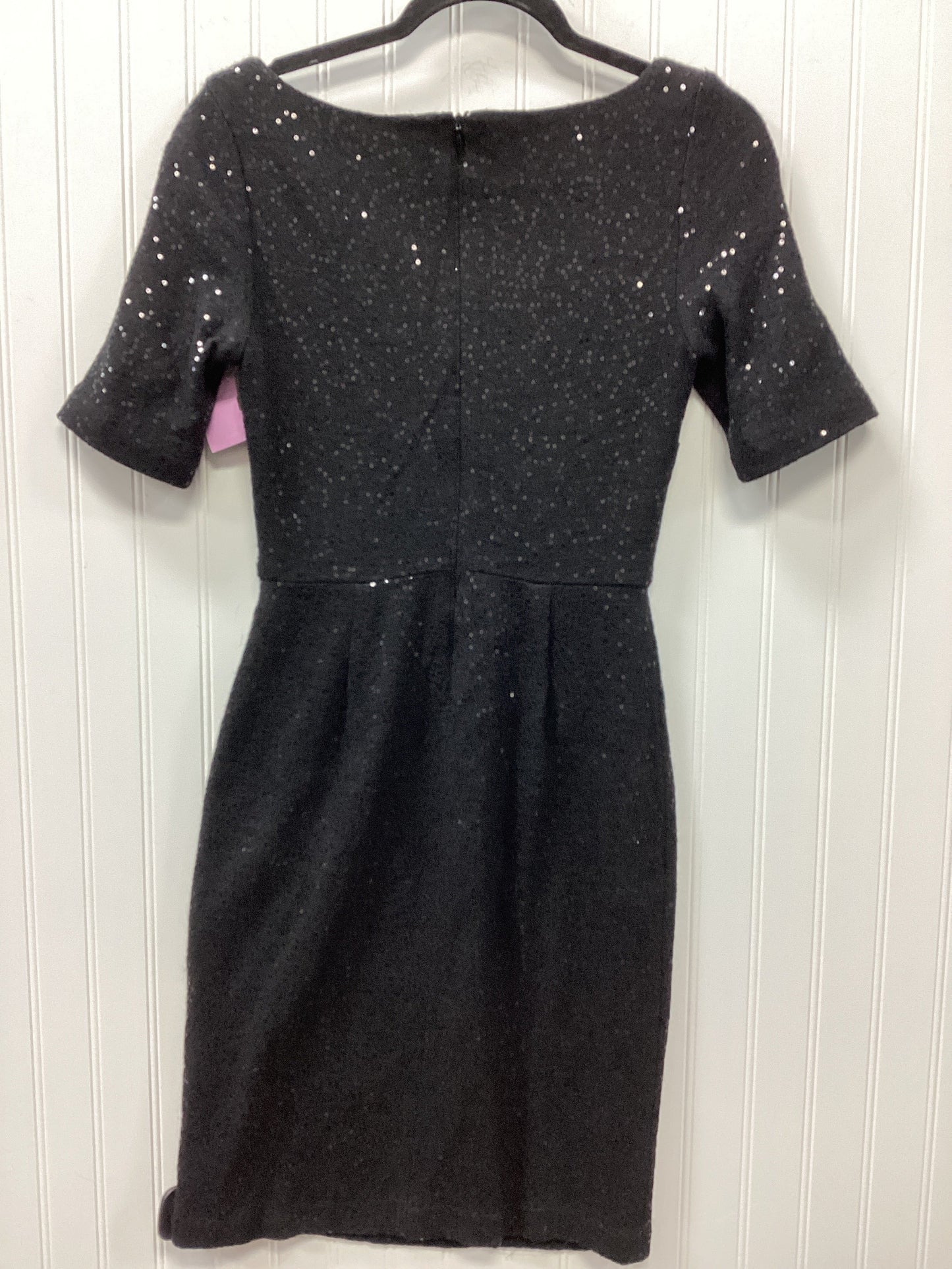 Dress Party Midi By Banana Republic In Black, Size:4