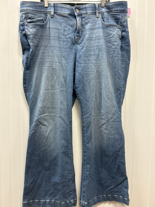 Jeans Boot Cut By Torrid In Blue Denim, Size:22