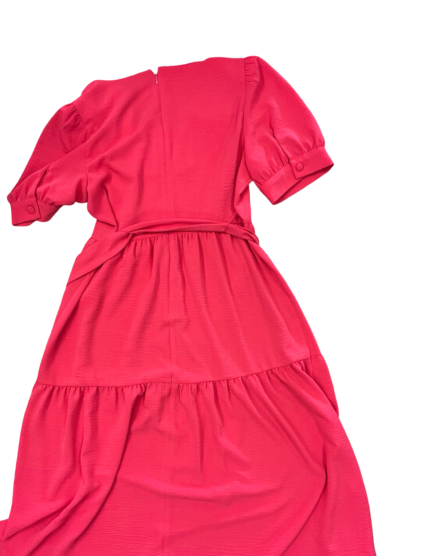 Dress Casual Midi By Clothes Mentor In Coral, Size:L