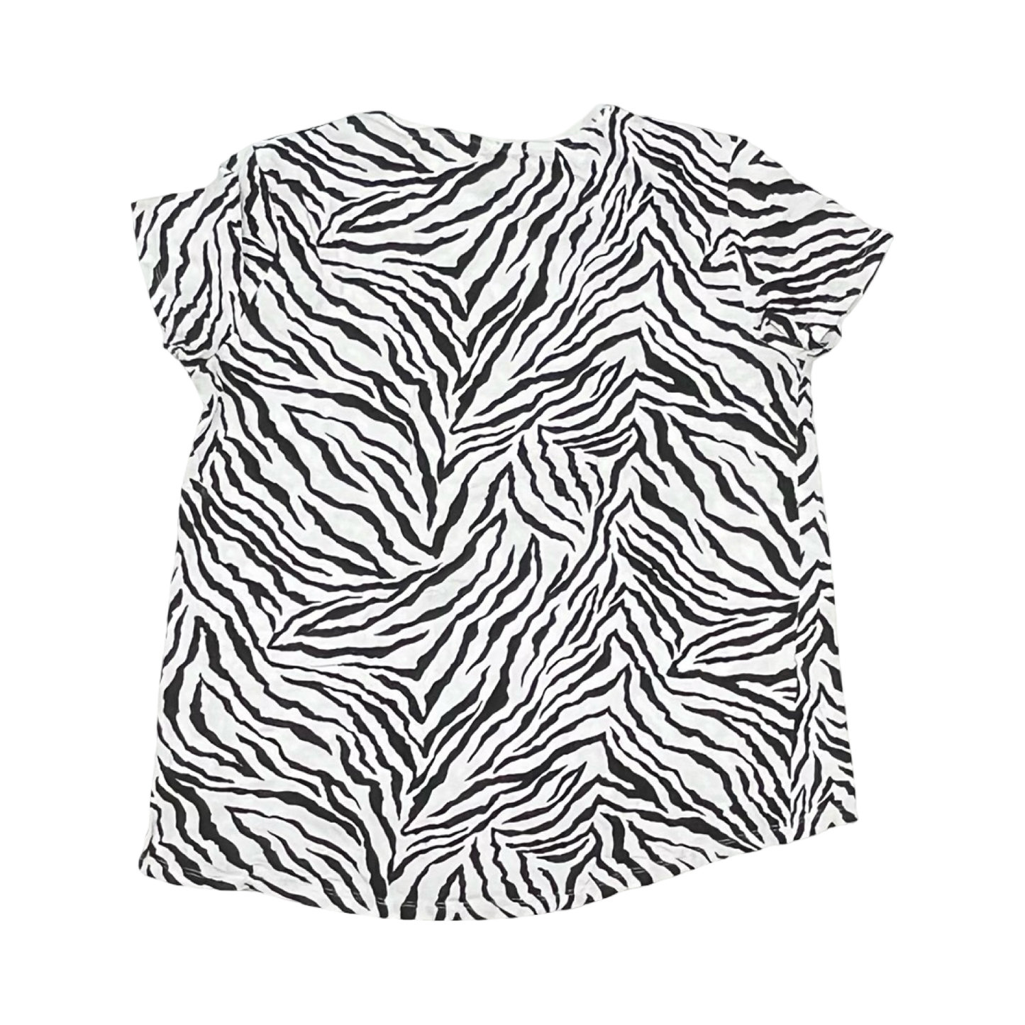 Top Ss By Zara In Zebra Print, Size:M