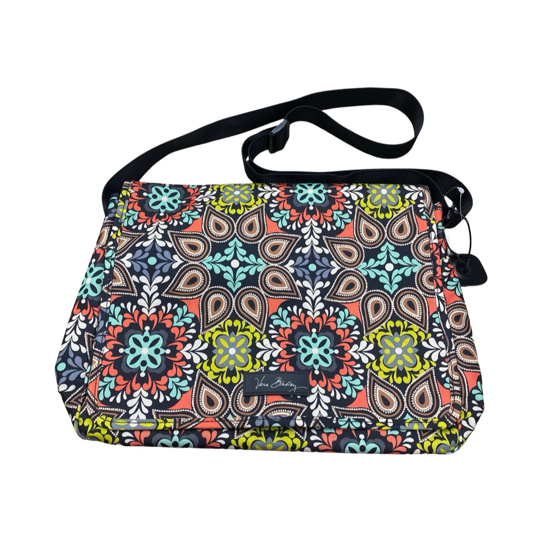 Laptop Bag By Vera Bradley In Multi, Size:Large