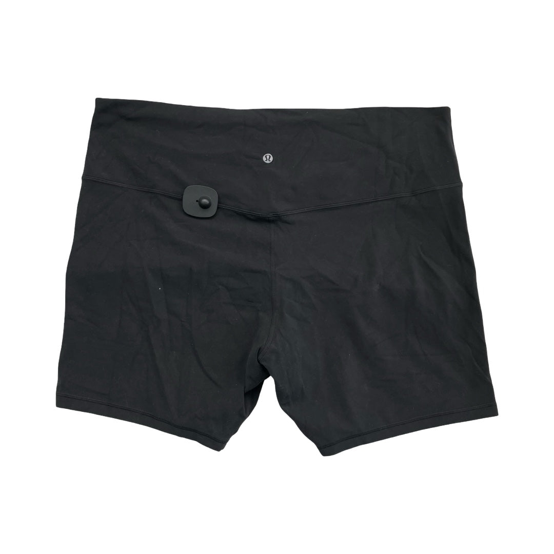 Athletic Shorts By Lululemon In Black, Size:20