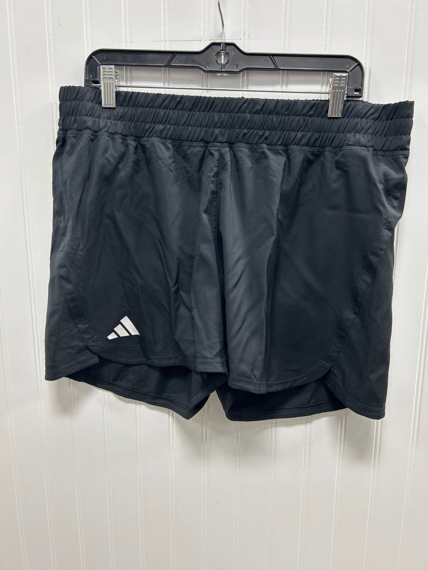 Athletic Shorts By Adidas In Black, Size:L