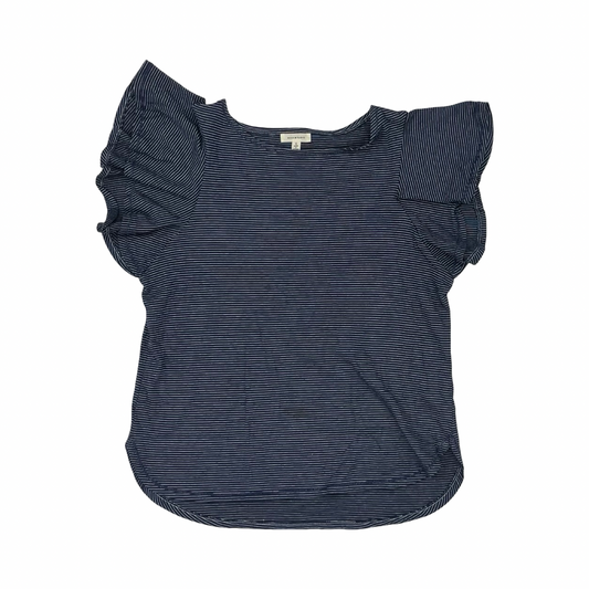 Top Ss By Max Studio In Blue & White, Size:S