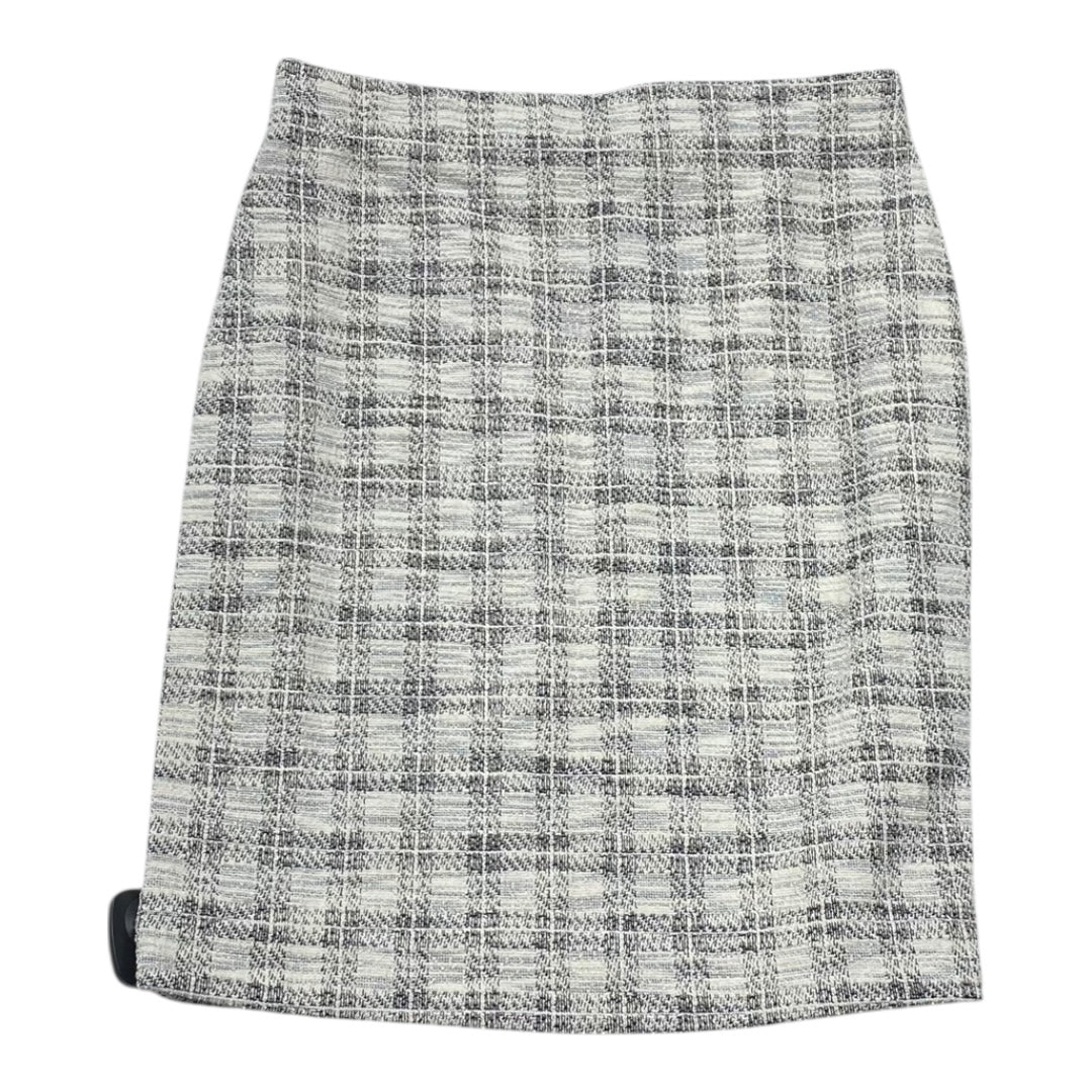 Skirt Midi By Ann Taylor In Checkered Pattern, Size:Sp