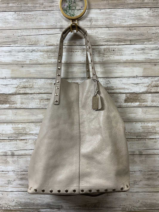 Handbag Leather By Cmb In Grey, Size:Large