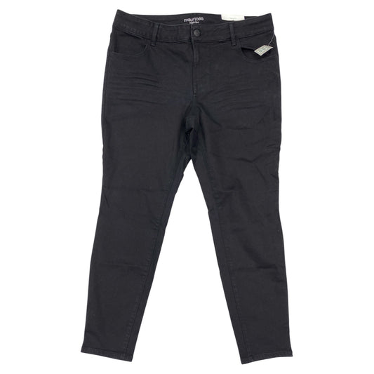 Jeans Skinny By Maurices In Black, Size:18