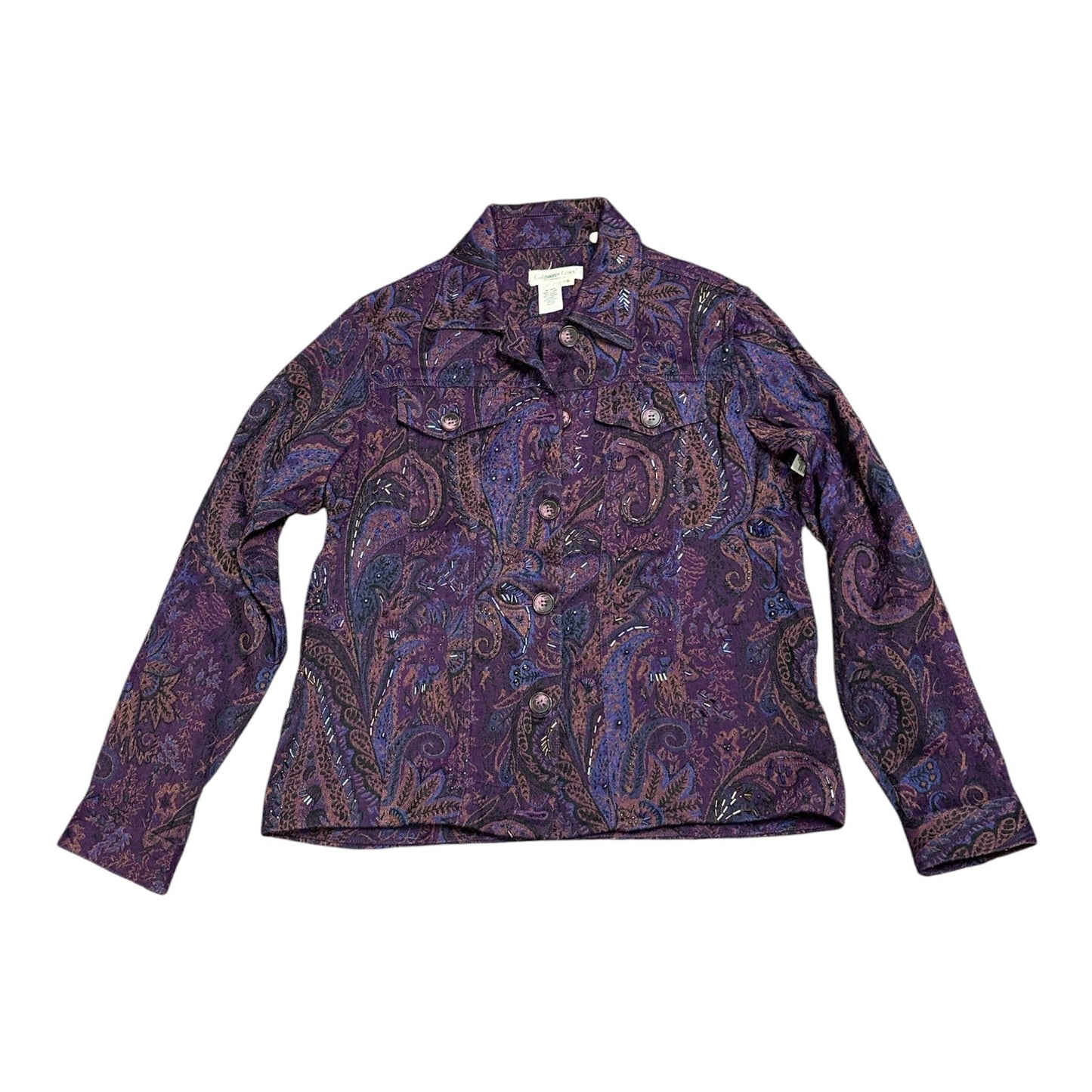 Jacket Other By Coldwater Creek In Purple, Size:S