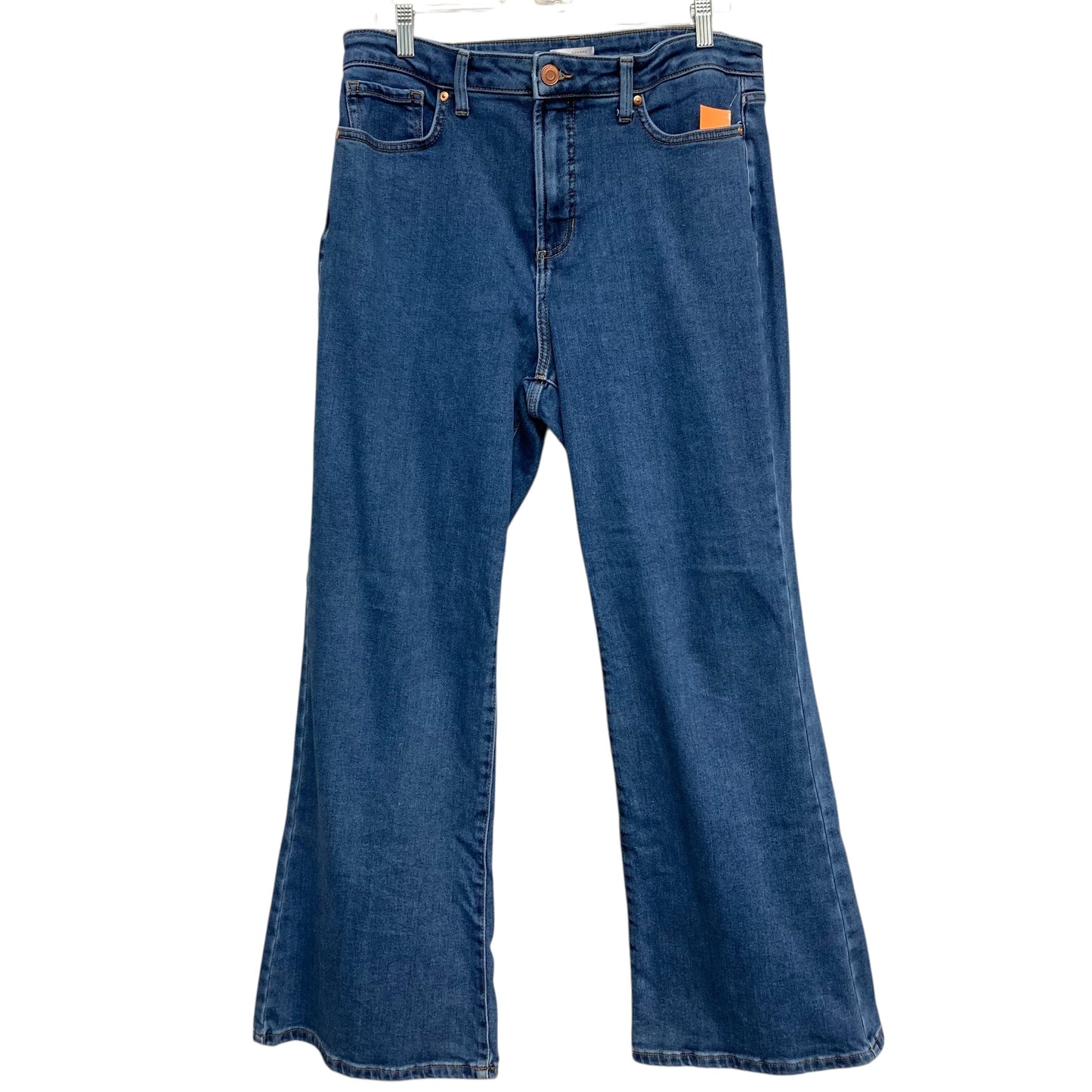 Jeans Flared By Lc Lauren Conrad In Blue Denim, Size:14