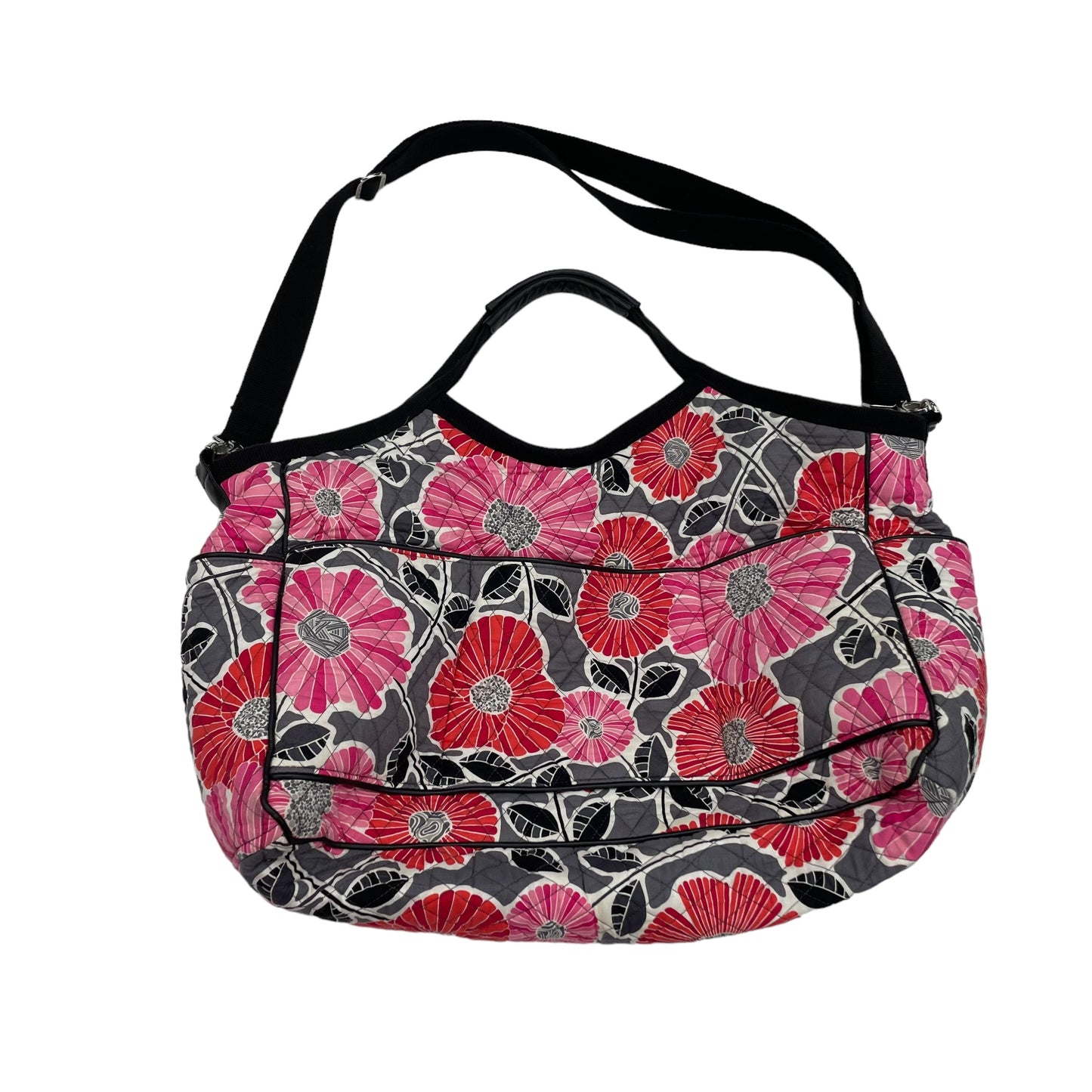 FLORAL PRINT DUFFLE AND WEEKENDER by VERA BRADLEY Size:LARGE