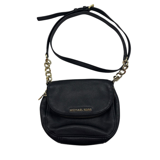 Crossbody Designer By Michael Kors In Black, Size:Small