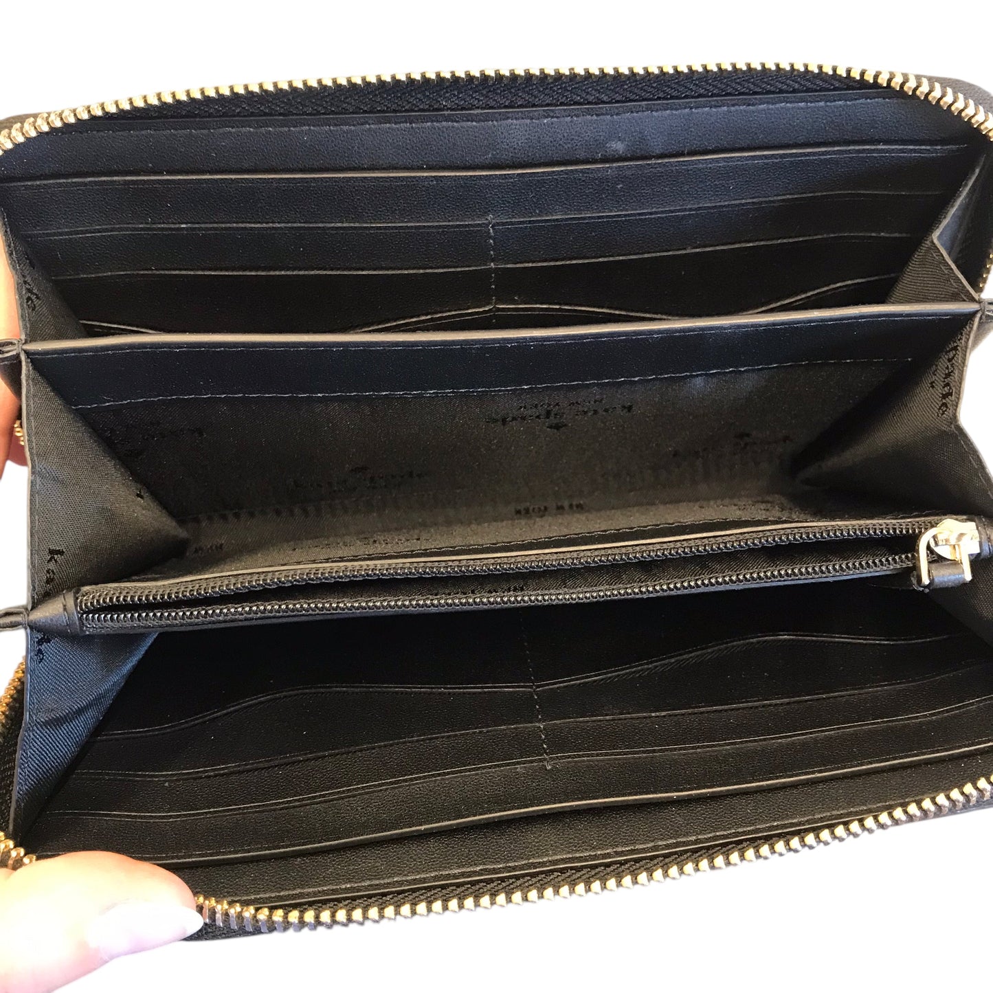 Wallet Designer By Kate Spade In Black, Size:Large