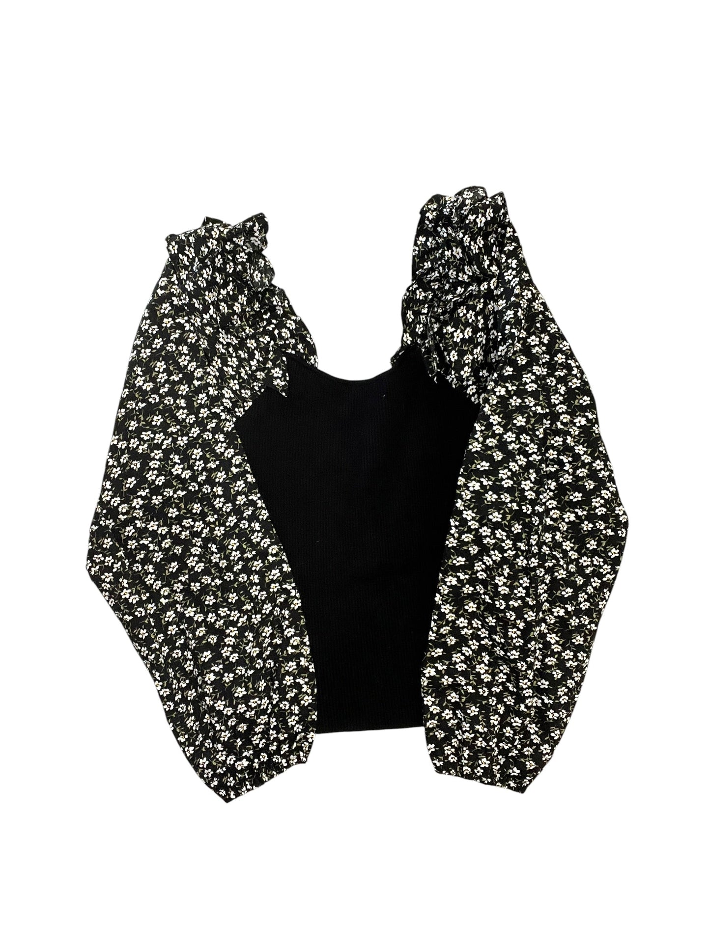 Top Ls By Anthropologie In Black & White, Size:M