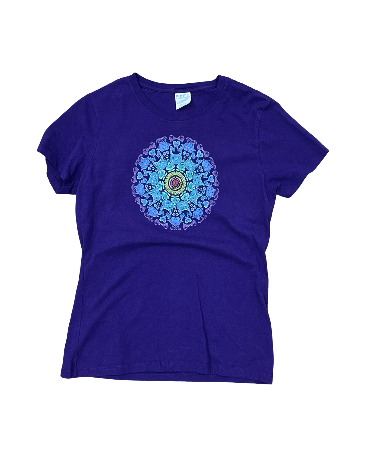 Top Ss By Port & Company In Purple, Size:S