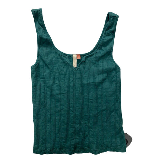 Top Sleeveless Basic By Pilcro In Green, Size:S