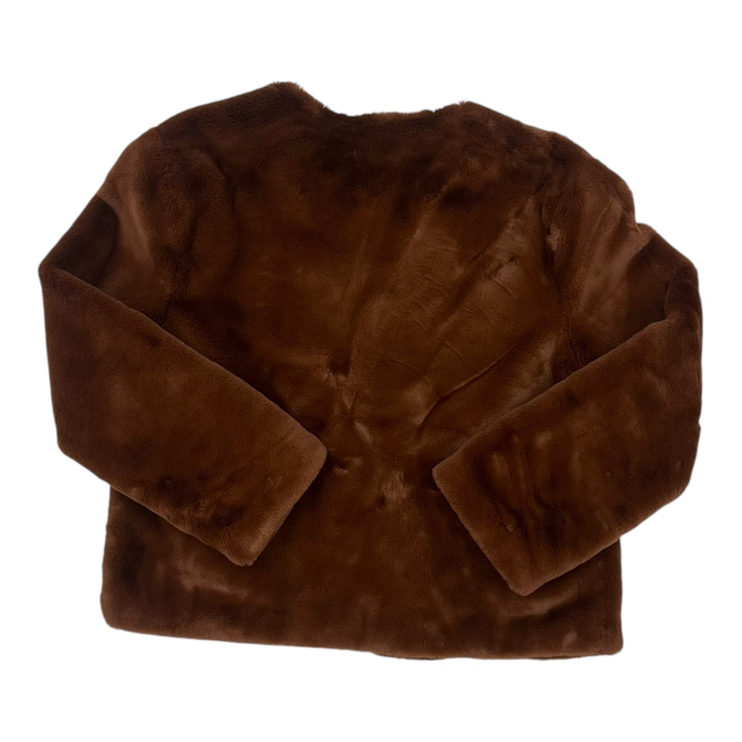 Jacket Faux Fur & Sherpa By Sanctuary In Brown, Size:M