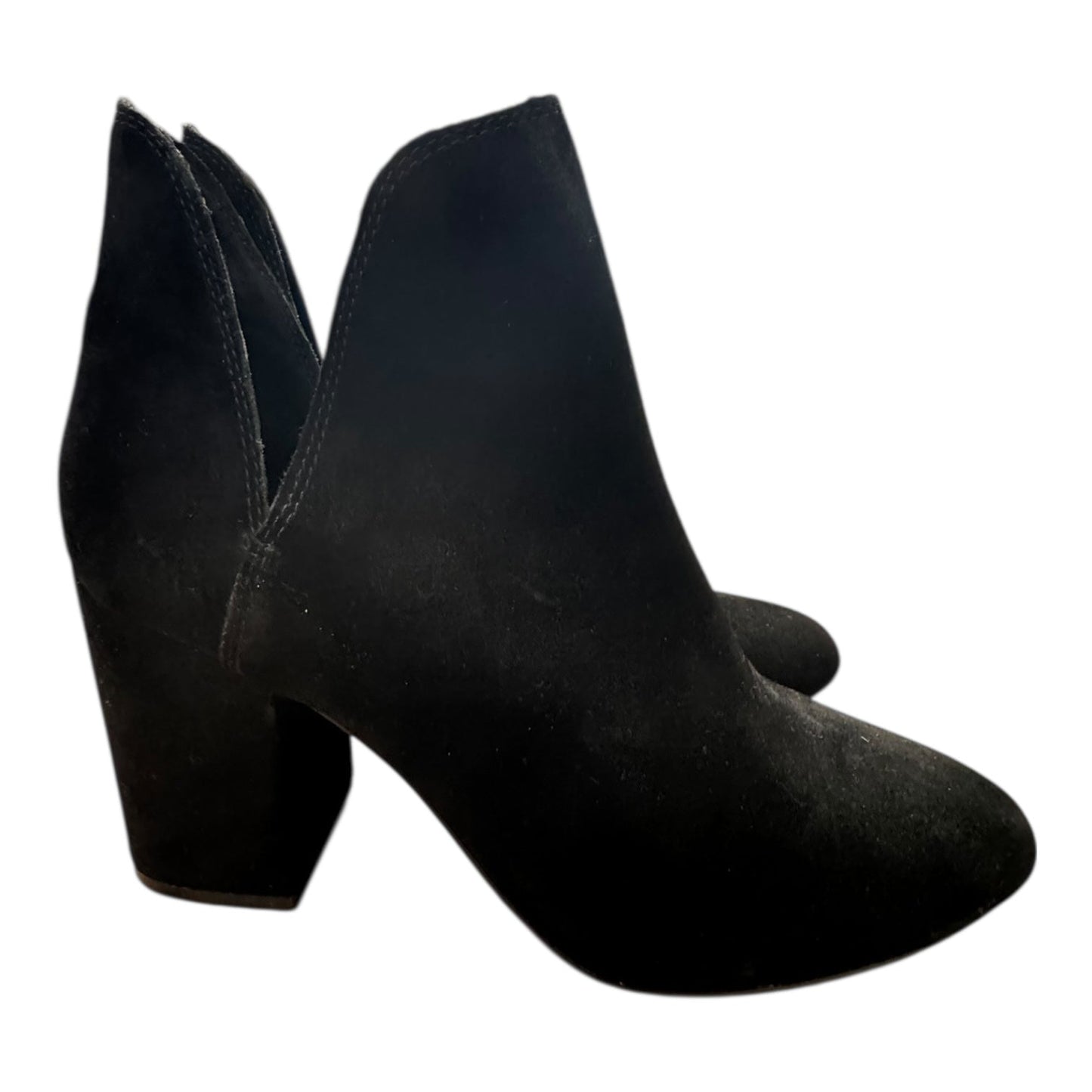 Boots Ankle Heels By Steve Madden In Black, Size:10